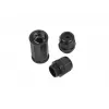Adaptador de cable RJ-45 Lanberg AD-RJ45-OS6-IP67 negro