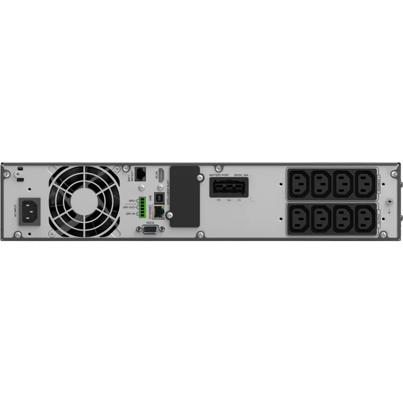 PowerWalker VFI 1500 ICR IoT Doble conversión (Online) 1,5 kVA 1500 W 8 salidas AC