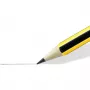 Lápiz de madera Staedtler Noris 120 2H — Dureza 2H, Ø de mina 2 mm, unidad suelta, negro/amarillo