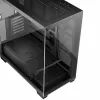 Caja de PC MODECOM Volcano Stellar NF ATX Midi Tower, cristal templado, negra, compatible con ATX/micro ATX, GPU hasta 420 mm, disipador de CPU 175 mm