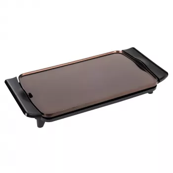 Parrilla de contacto JATA JEGR0550 2500 W negro aluminio rectangular