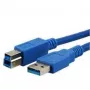 Cable USB MediaRange MRCS150 USB 3.2 Gen 1 5 m USB A USB B azul