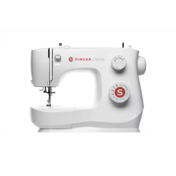 Máquina de coser automática SINGER M2605 Electromecánica Blanca