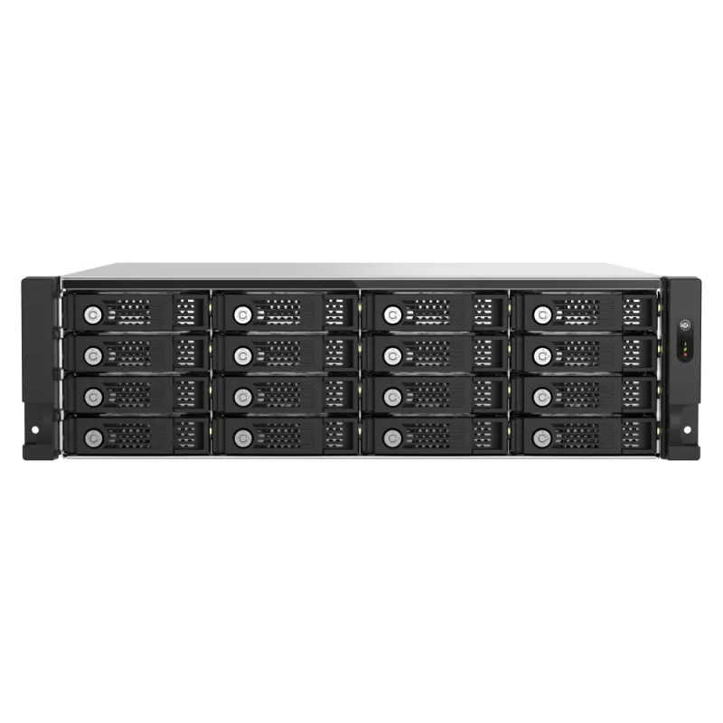 QNAP - TL-R1600PES-RP - Matriz de discos - 16 bahías (SATA-600 / SAS-3) SAS 12Gb/s (externo) montaje en rack 2U