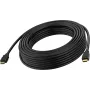 VISION - Alta velocidad - Cable HDMI - HDMI macho a HDMI macho - 10,0 m - Doble aislamiento - Negro - Ancho de banda de 48 Gbit/s, compatible con 8K 60 Hz (