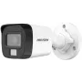Hikvision DS-2CE16D0T-LFS(2.8mm) cámara bullet 4 en 1, 2 MP, objetivo de 2,8 mm, Turbo HD TVI/AHD/CVI/CVBS, IR 30 m, luz blanca 20 m, micrófono integrado, IP67