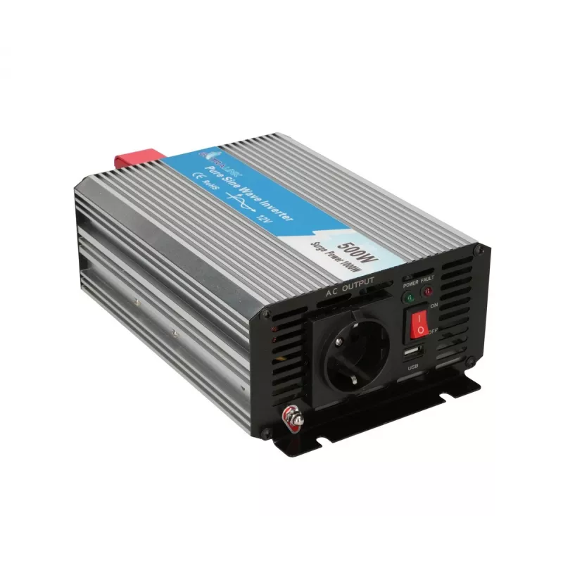 Convertidor de tensión Extralink OPIP-500W 12V 500W onda senoidal pura
