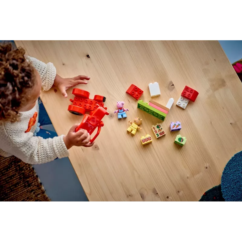 LEGO DUPLO 10468 Peppa Pig tractor y mercado