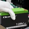 Batería Qoltec 53062 AGM | 12V | 7,2 Ah | máx. 108A