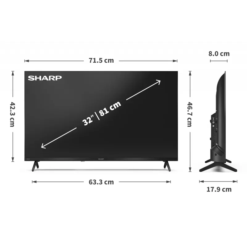 Sharp | 32HF3265E | 32