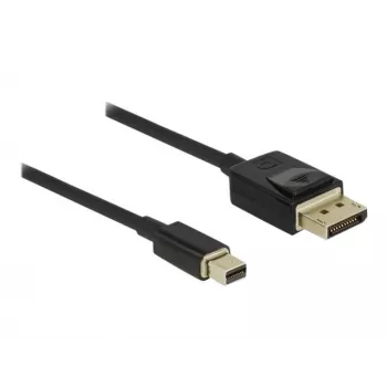 DeLOCK - cable DisplayPort - DisplayPort (M) a Mini DisplayPort (M) - 2 m - negro - compatible con 8K
