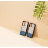 Funda para móvil Man and Wood para Samsung Galaxy Note 20 Ultra — Flor azul sobre negro