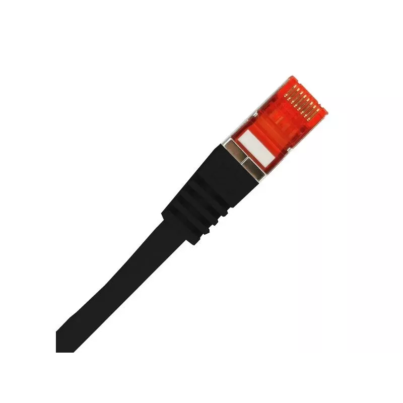 Cable de parcheo Alantec KKS6CZA0.5 F/UTP Cat.6 PVC 0,5 m negro