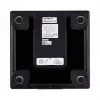 Omron VIVA HBF-222T-EBK báscula de composición corporal, cuadrada, LCD, negra