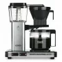 Cafetera de filtro MOCCAMASTER KBG 741 — depósito de agua de 1,25 l, jarra de 10 tazas, 1520 W, acero inoxidable/negro
