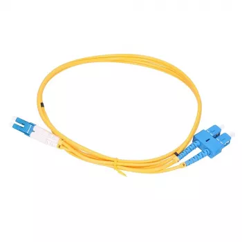 Latiguillo Extralink LC/UPC-SC/UPC monomodo dúplex G652D 20m