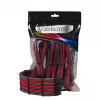 Cable de alimentación interno CableMod CM-PCAB-BKIT-NKCR-3PK-R Carbon Red