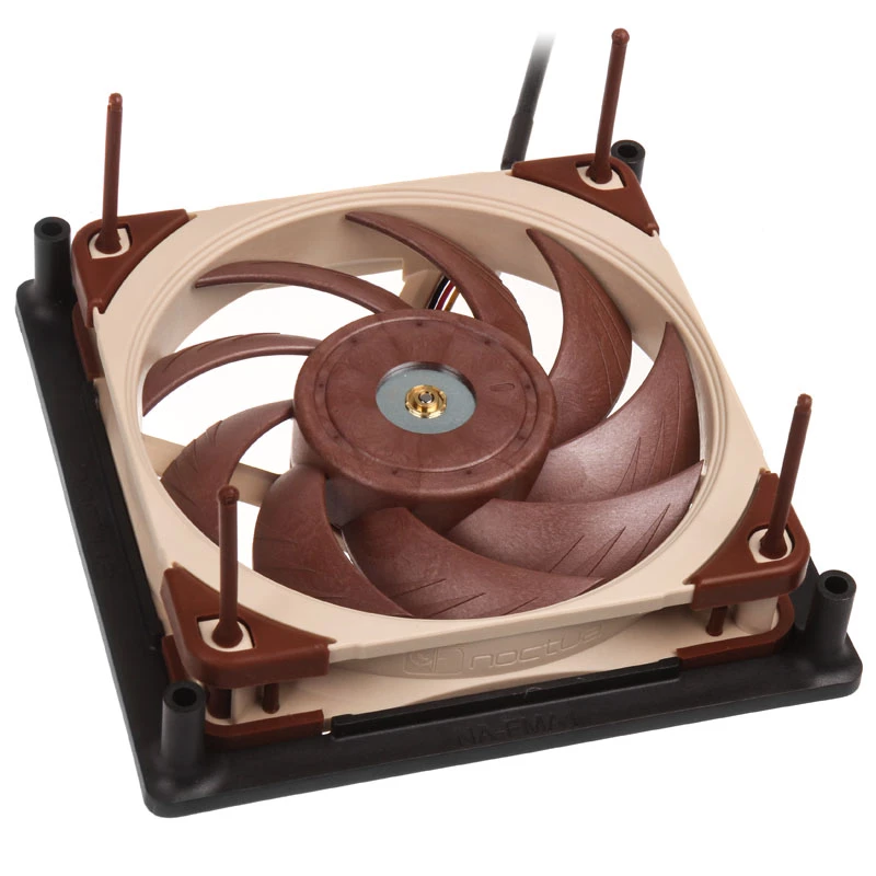 Set de montaje Noctua NA-SFMA1 — set de montaje universal negro, 2 uds.