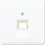Jung CD 569-1 UA WW cubierta para toma IAE/UAE, blanco alpino