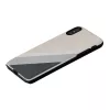 Funda para smartphone man and wood para iPhone X/XS — traje gris, negra