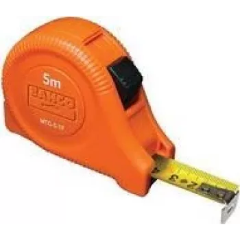 Cinta métrica Bahco MTG-5-19 5m Negro Naranja Amarillo