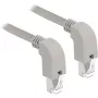 Cable de red DeLOCK 85877 Cat6a S/FTP 1m gris