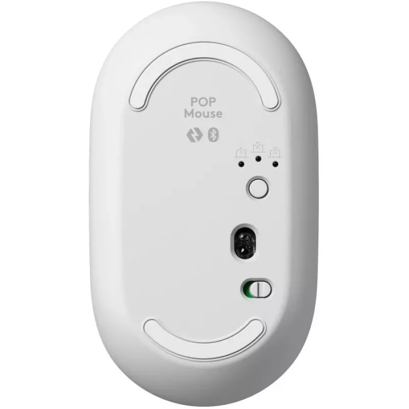 Logitech POP Icon Combo Bluetooth QWERTZ Swiss Naranja Blanco ratón