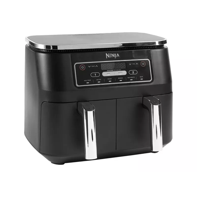 Ninja AF300 Double 7,6 L independiente 1690 W freidora de aire caliente negra