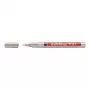 Rotuladores Edding e-751 blanco punta fina, pack de 2, tinta blanca