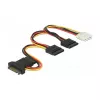 Cable de alimentación interno DeLOCK 60171 0,2 m SATA 15-Pin conector macho