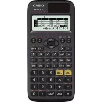 Calculadora científica Casio FX-87DE X Pocket negra
