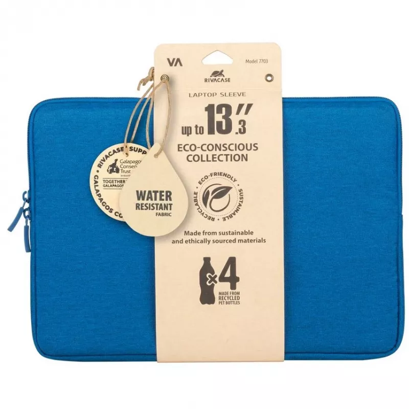 Funda para portátil Suzuka Eco 13.3-14/7703 Azure Rivacase