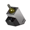 Caso | Vinoteca | WineCase Deluxe Acero inoxidable | Capacidad de botellas 1 | Negro/Plata