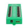 Inyector PoE Gigabit Extralink de 8 puertos activo, 8 puertos Gigabit 802.3at/af, Mode A