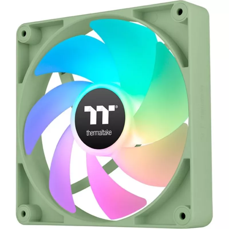 Thermaltake CT140 ARGB Sync ventilador de caja 140 mm, 500–1500 rpm, Matcha Green, 2 uds.