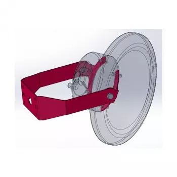 Synergy 21 Lámpara LED colgante UFO soporte de pared adicional para UFO tamaño S soporte largo