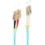 Cable de fibra óptica shiverpeaks BS77960/3 10 m LC SC OM3 color aqua (BS77960/3)