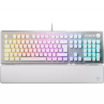 Teclado gaming Turtle Beach Vulcan II USB Alemán Blanco