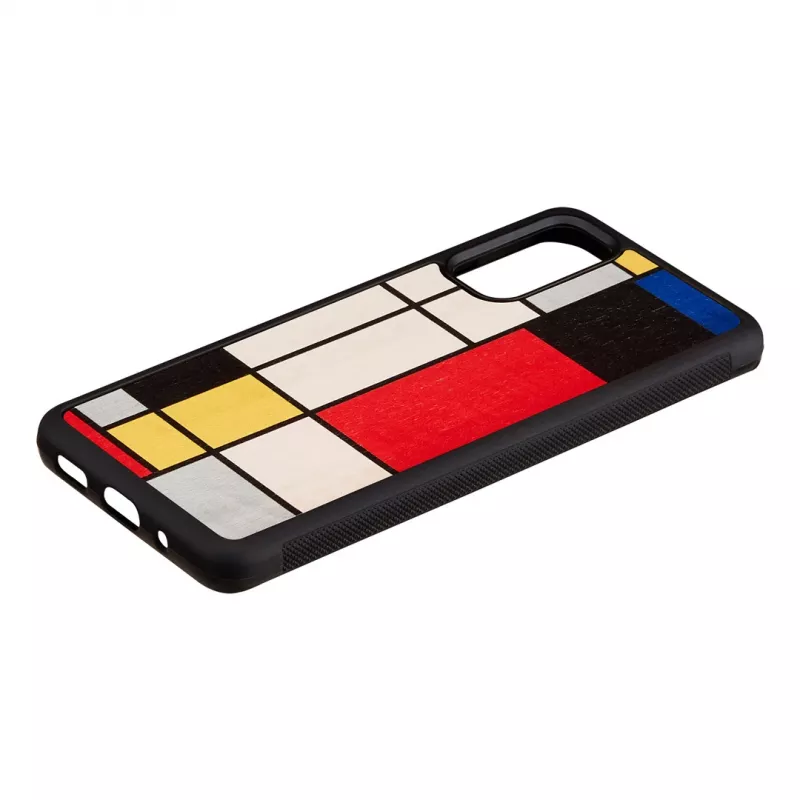 Funda para móvil Man and Wood para Samsung Galaxy S20 — madera negra