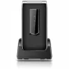 Bea-fon SL495 teléfono para mayores (sin fuente de alimentación) – negro plata