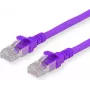 Secomp Roline - Latiguillo - RJ-45 (M) a RJ-45 (M) - 1 m - SFTP - CAT 6a - Violeta (21.15.2931)