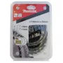 Set de hojas de sierra circular B-33897, Ø 136mm, 16Z / 24Z (3 piezas, orificio 20mm, para sierras de batería)