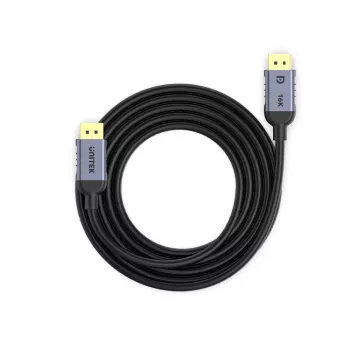 UNITEK C1626GY01-1M DisplayPort 2.1 negro