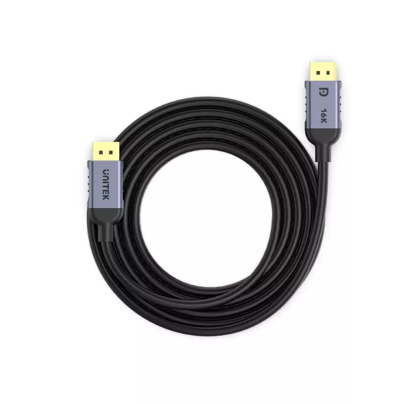 UNITEK C1626GY01-1M DisplayPort 2.1 negro