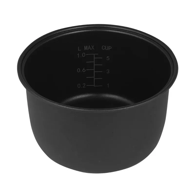 Olla arrocera GASTROBACK Rice Control Low Carb & Steam, 3 L, 450 W, negra/acero inoxidable
