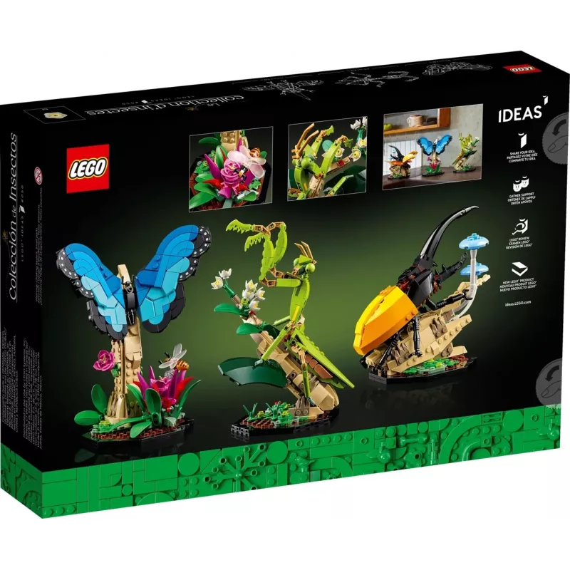 LEGO IDEAS 21342 La colección de insectos