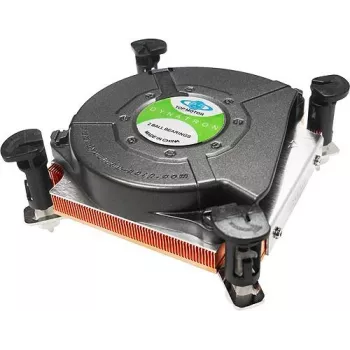 Dynatron Inter-Tech K-2 - Disipador de CPU - (zócalo 1156, zócalo 1155) - Cobre - 75 mm (88885175)