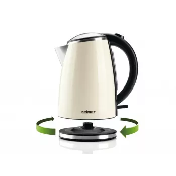 Hervidor de agua eléctrico Zelmer 1,7 l 2200 W Acero inoxidable