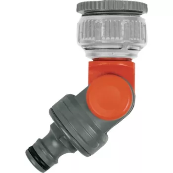 Gardena 998-50 - gris - naranja - plata - 3,3 mm (G 2,50 cm (1))/26,5 mm (G 3/4) - conector (998-50)