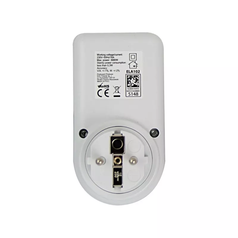 Medidor de consumo eléctrico Esperanza ELA102
